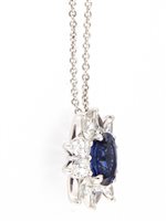 Necklace Crivelli Woman ZAFFIRO in Gold Zaffiro 1.99 Ct 70058246 - 70058246